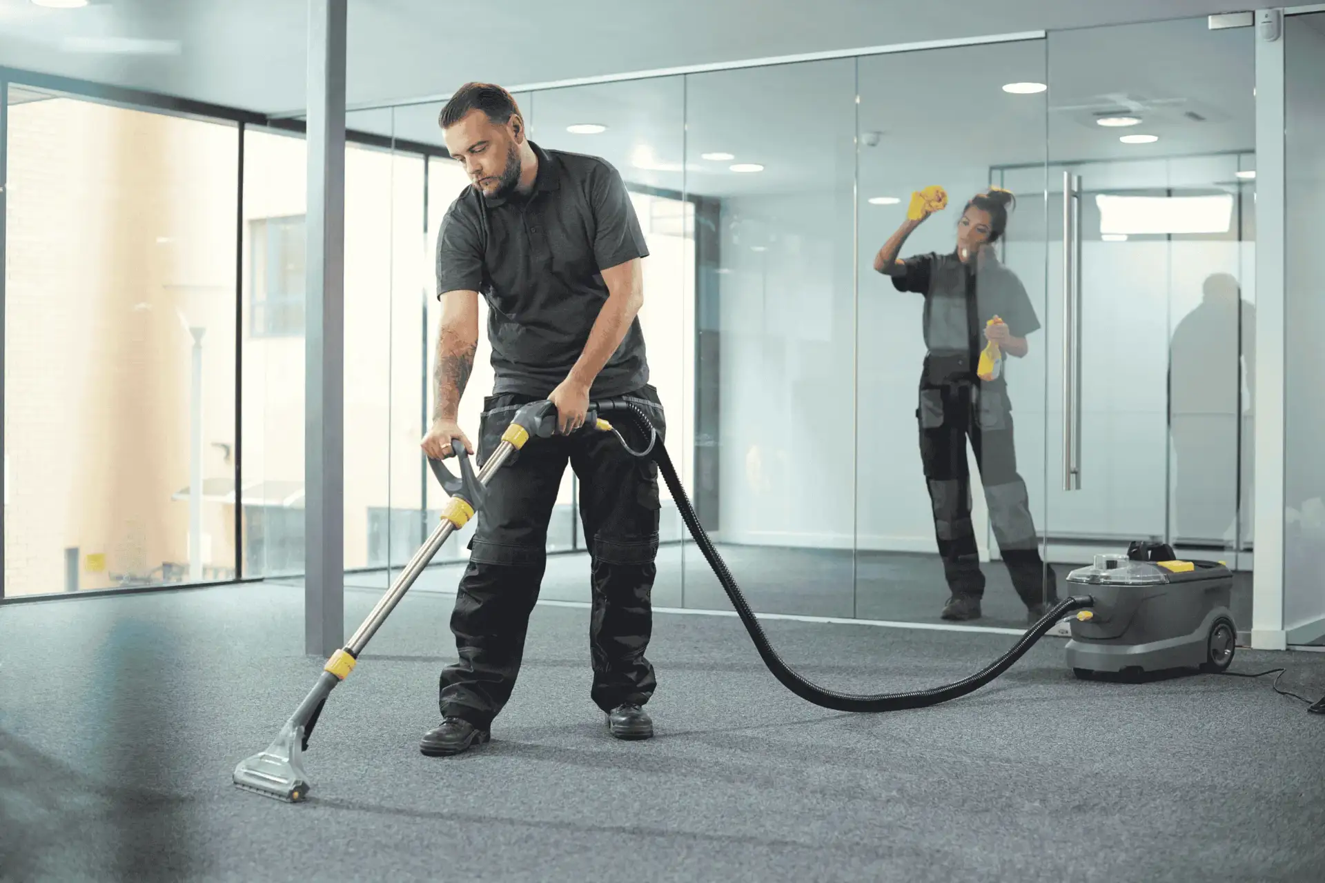 Équipe Christale Clean engagée pour la qualité